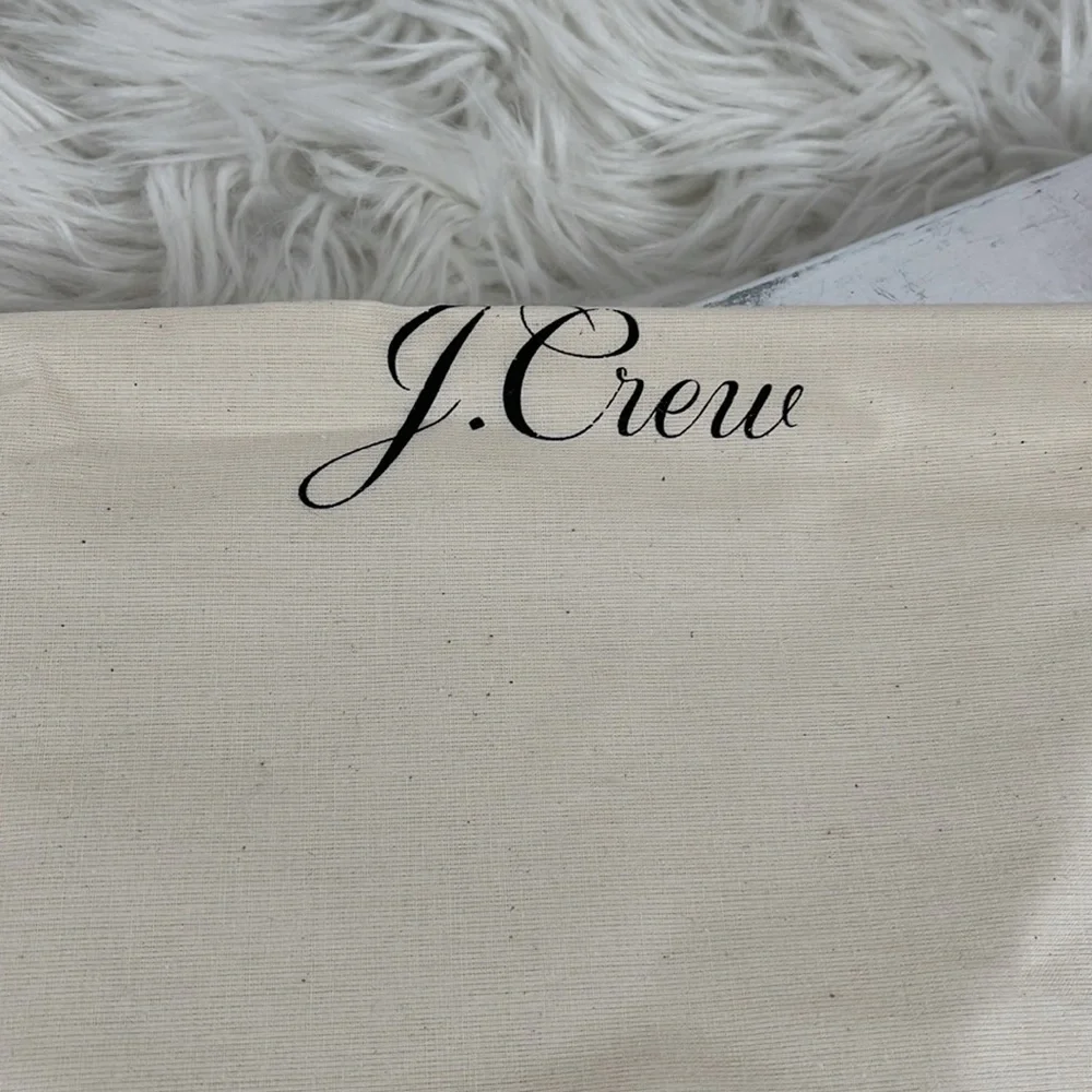 J. CREW Marie bow loafers in satin Size 8.5 New
